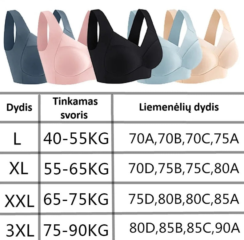 Besiūlė formuojanti liemenėlė